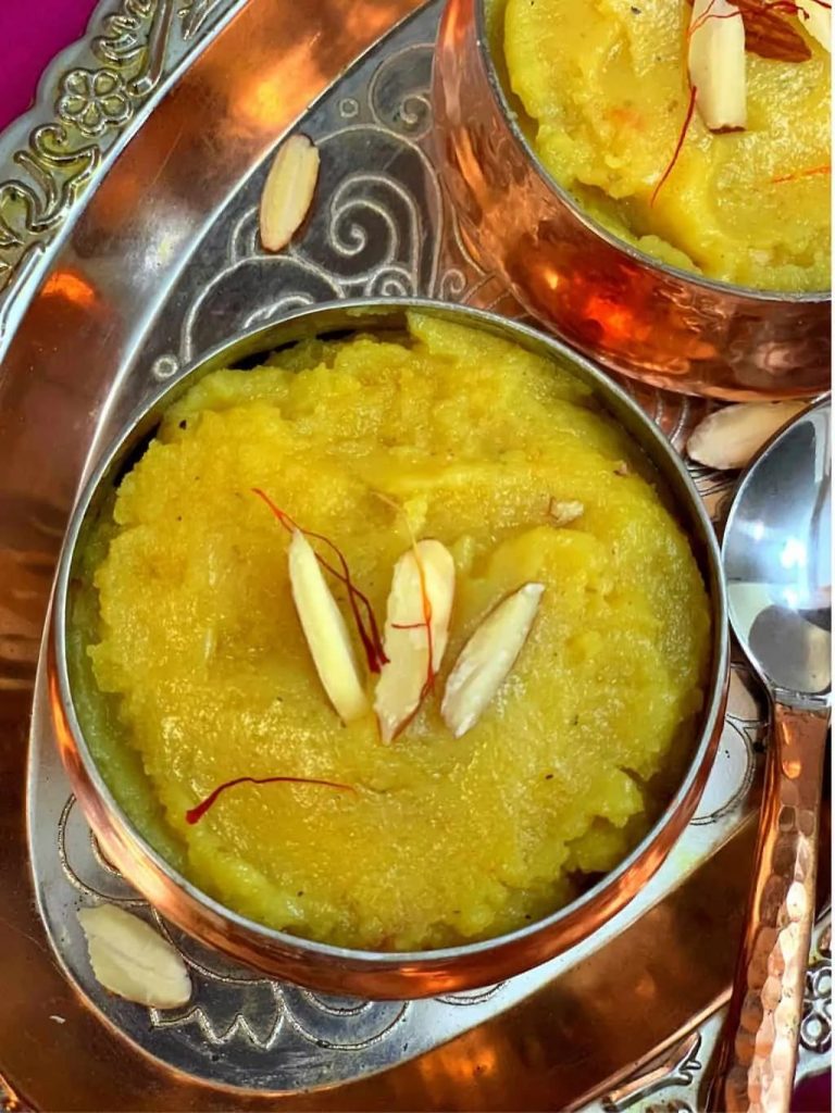 Badam Halwa using Almond flour Recipe