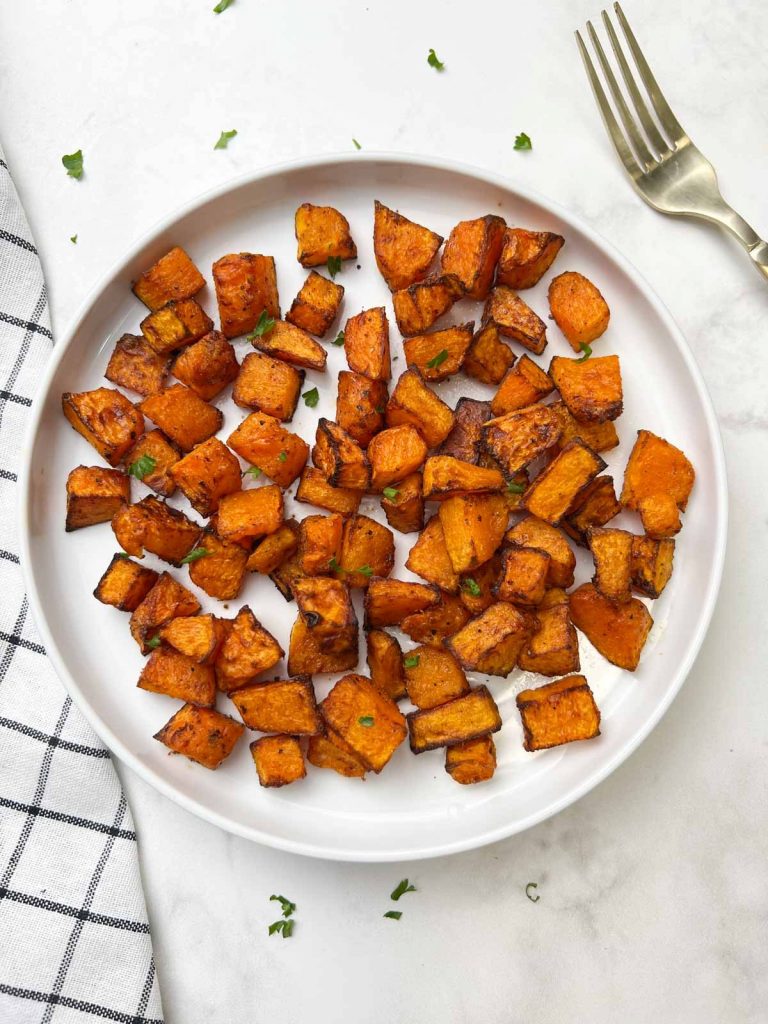 Air Fryer Roasted Butternut Squash Recipe