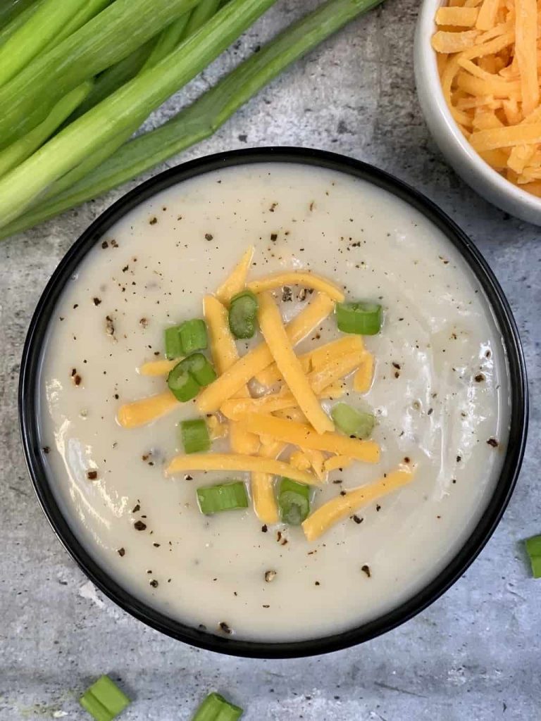 Instant Pot Cauliflower Soup Recipe