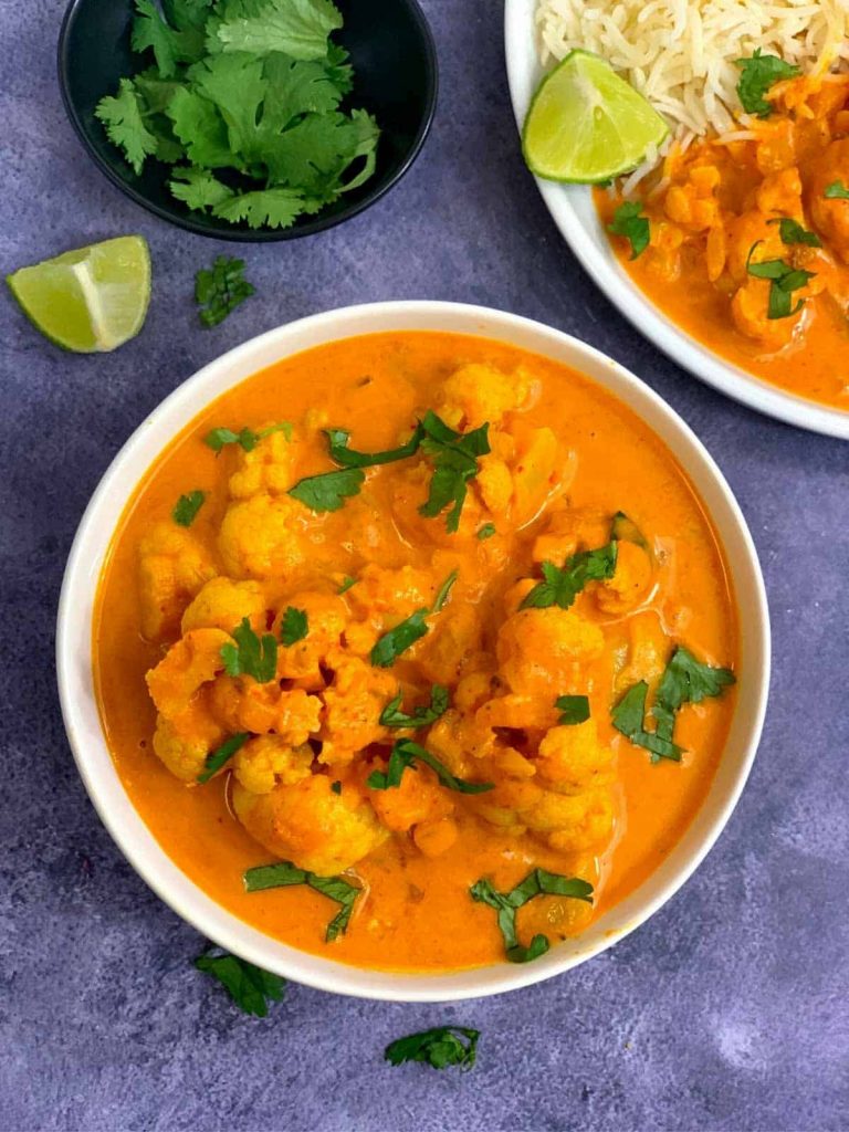 Instant Pot Cauliflower Curry Recipe