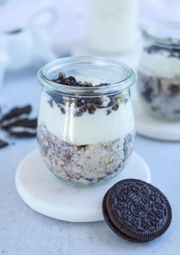 Oreo Overnight Oats Recipe