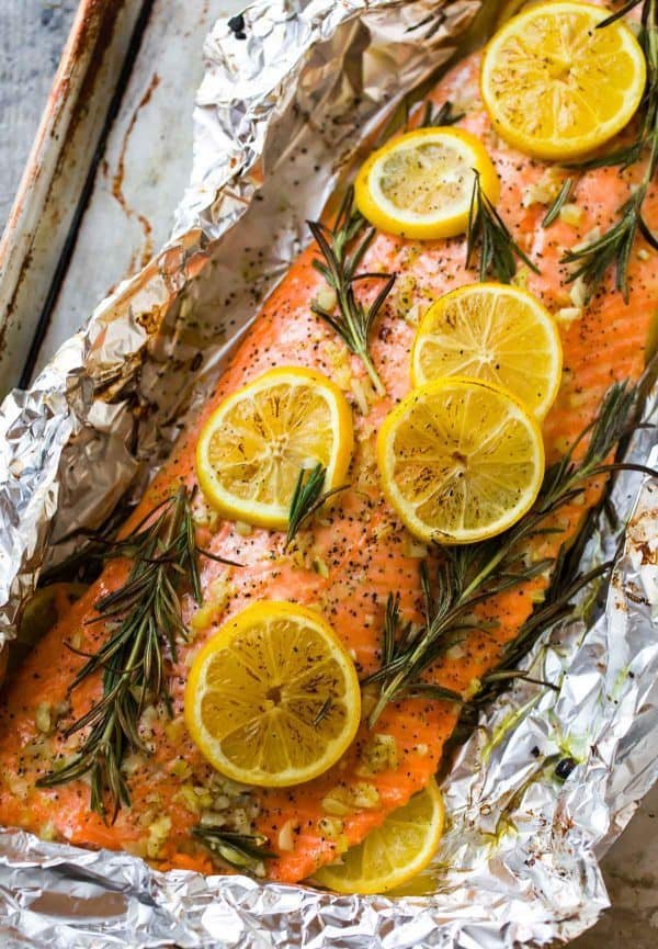 Baked Salmon in Foil Recipe