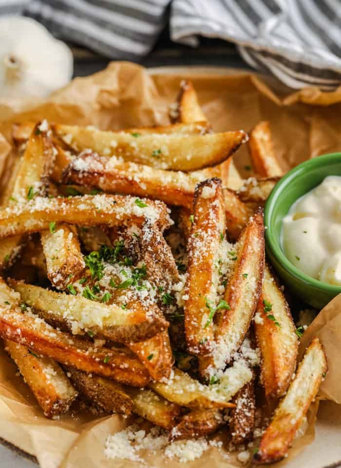 Garlic Parmesan Fries Recipe