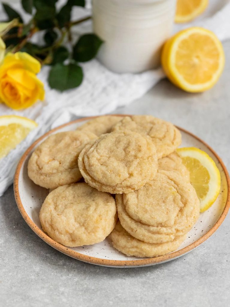 Vegan Lemon Sugar Cookies Recipe