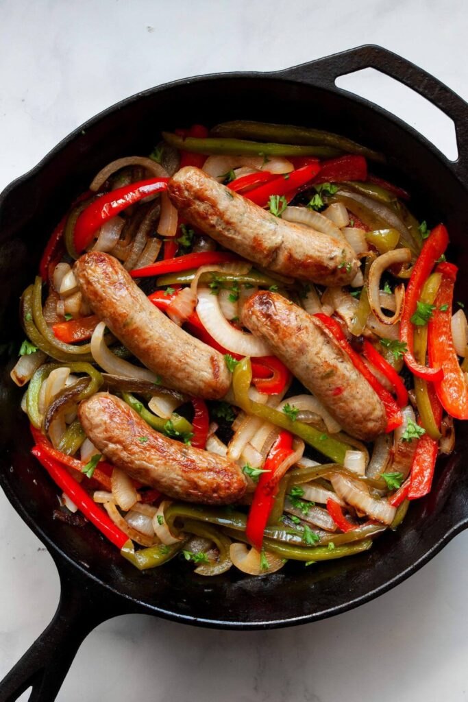 Air Fryer Chicken Sausages Recipe