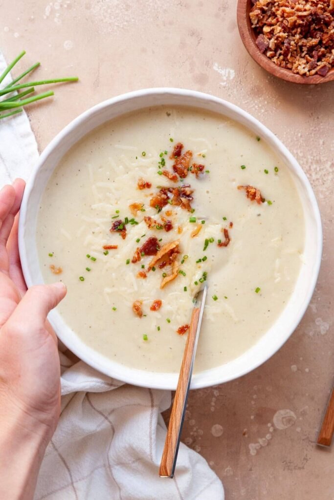 Cauliflower Leek Potato Soup Recipe