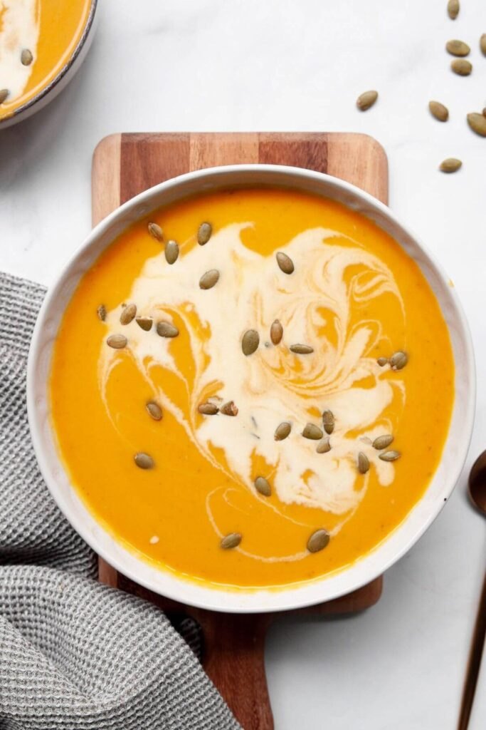 Pumpkin Sweet Potato Soup Recipe