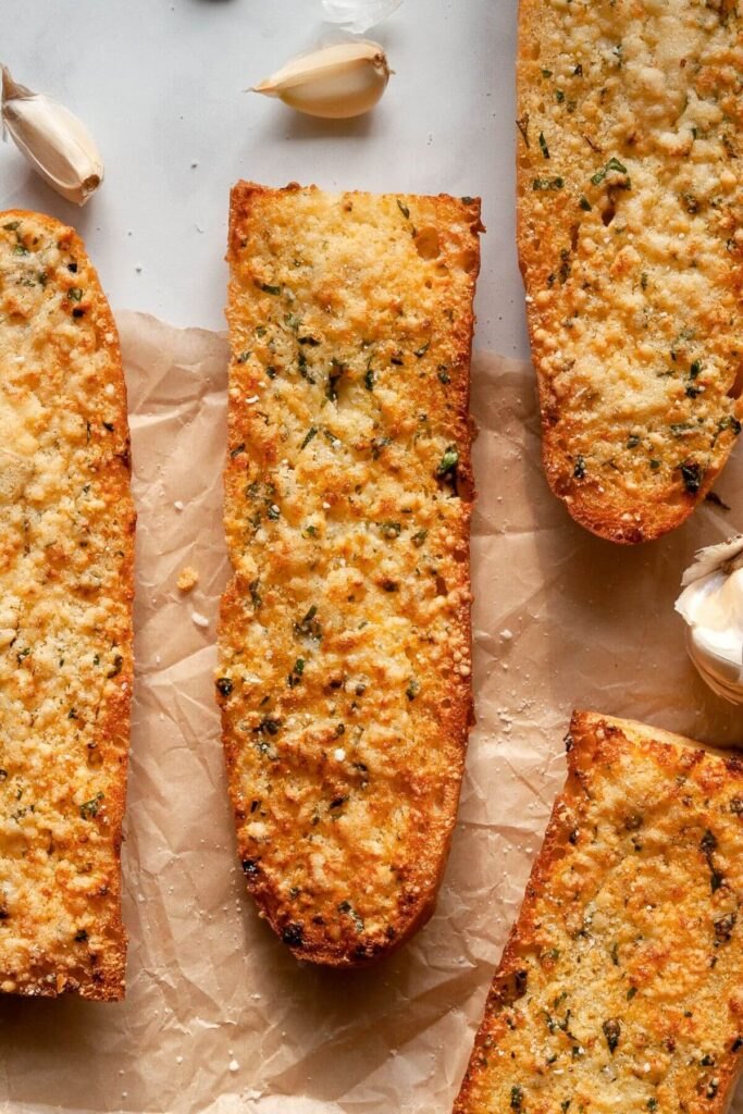 Air Fryer Garlic Bread Recipe