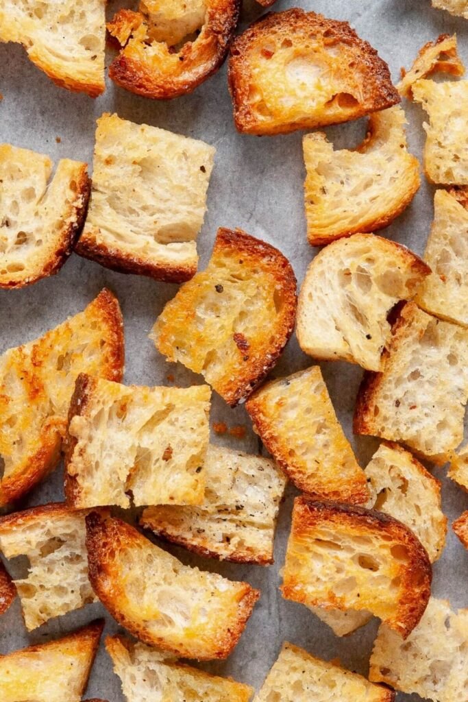 Easy Sourdough Croutons Recipe