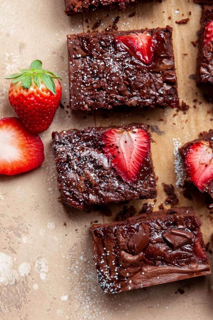 Strawberry Brownies Recipe