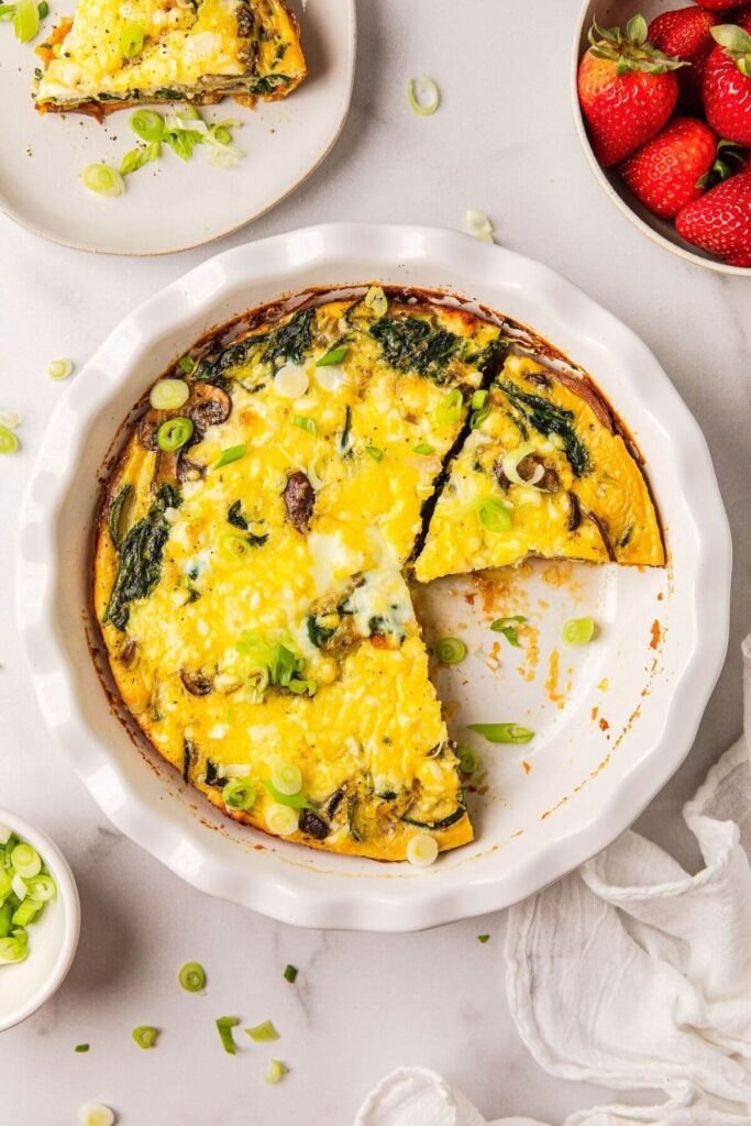 Gluten Free Feta Quiche Recipe