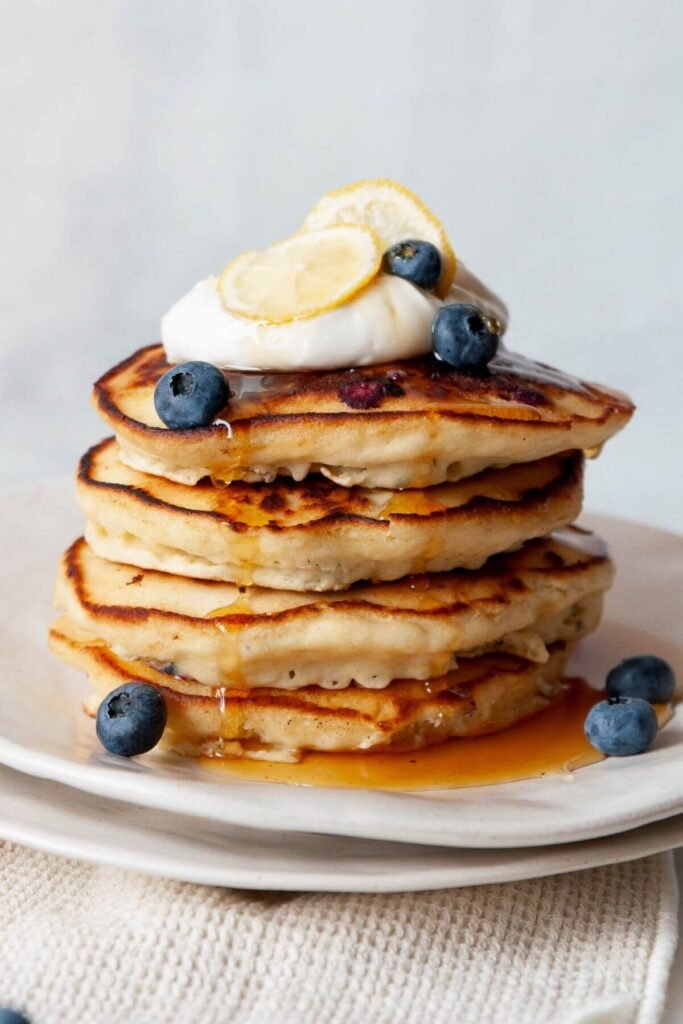 Blueberry Lemon Pancakes Recipe