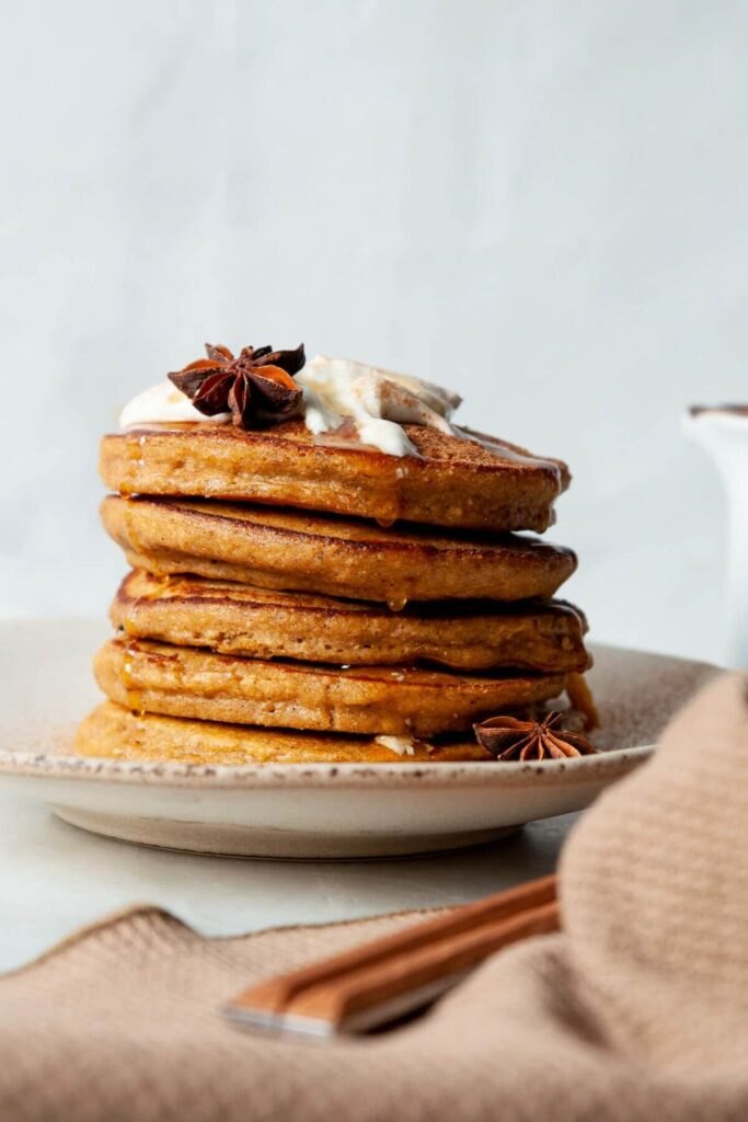 Pumpkin Protein Pancakes Recipe