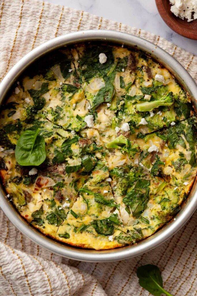 Air Fryer Frittata Recipe - Shapeup | Weight Loss Program